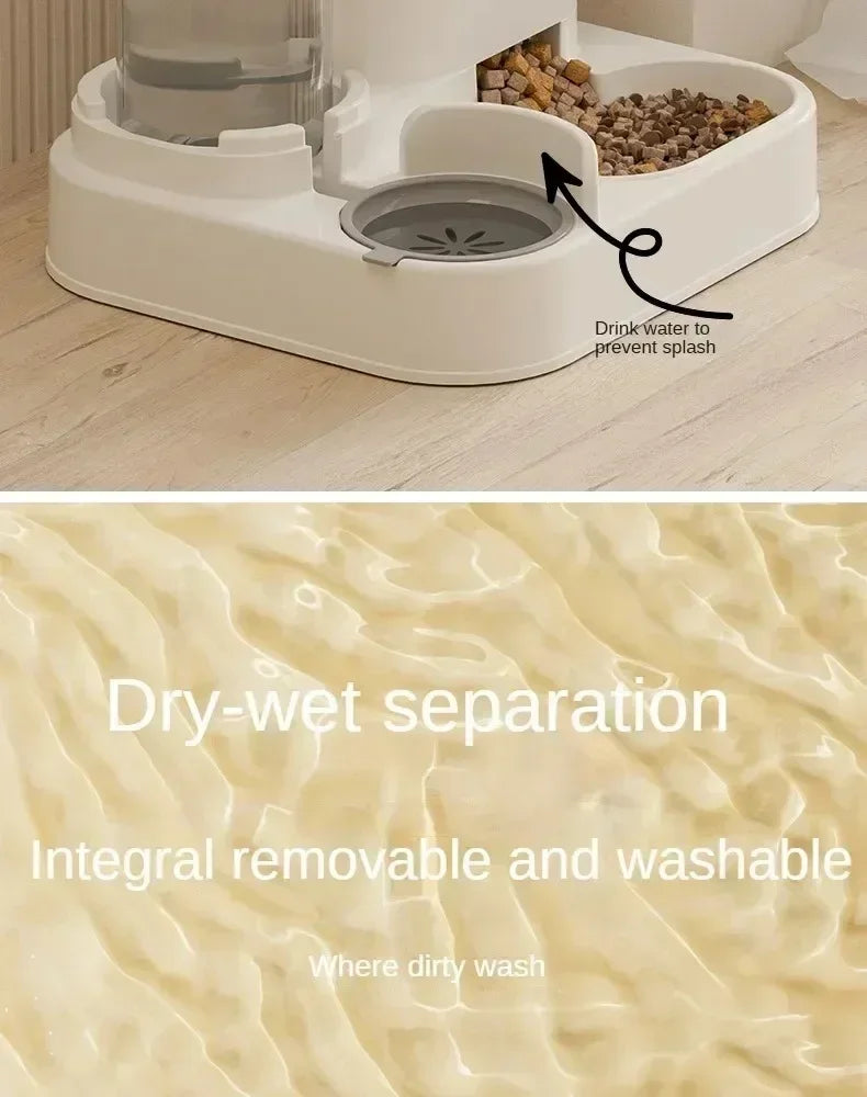 Automatic Feeder Dog Cat Food Bowl