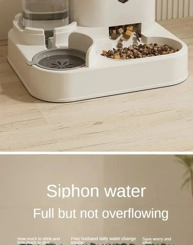 Automatic Feeder Dog Cat Food Bowl