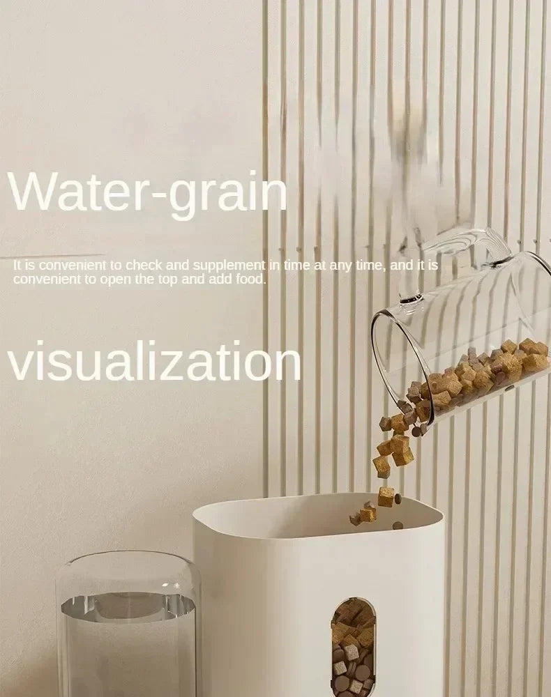 Automatic Feeder Dog Cat Food Bowl