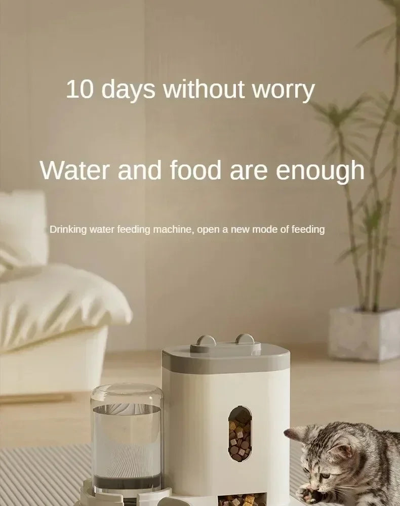 Automatic Feeder Dog Cat Food Bowl